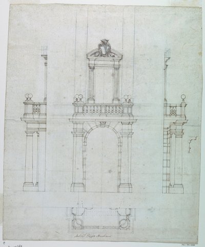 Türrahmen und Türzarge von Filippo Marchionni